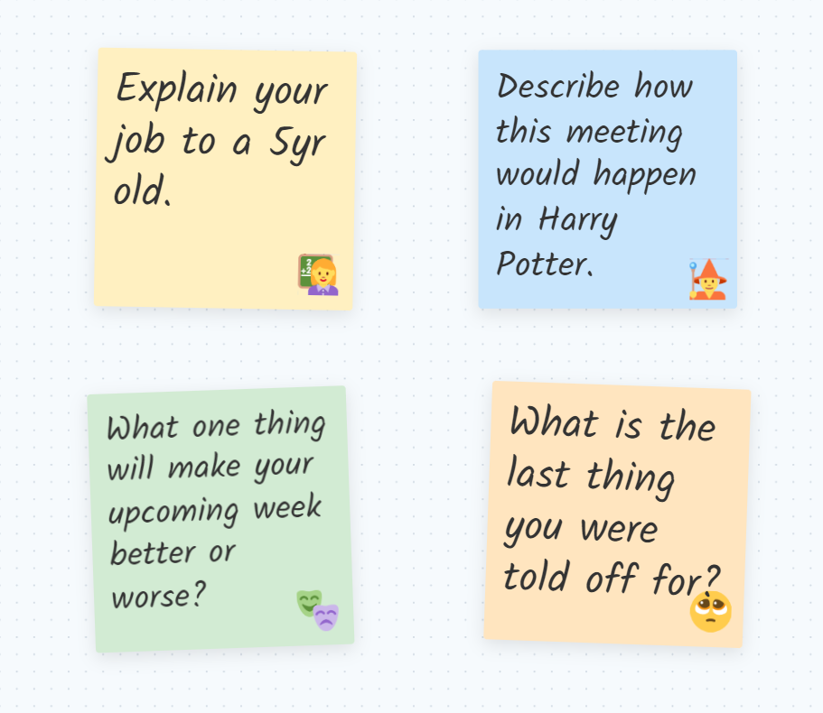 4 interactive Icebreaker Games for any Retrospective